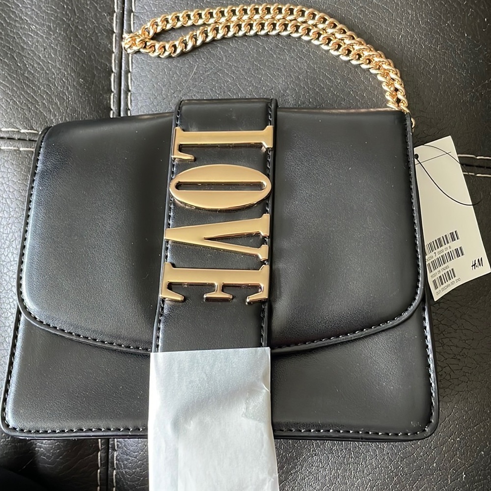 H&M black handbag